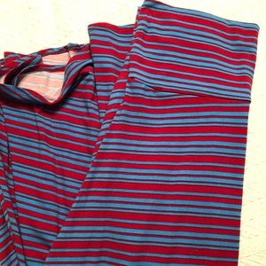 Lularoe striped maxi skirt